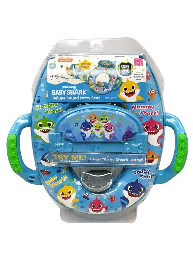 Pinkfong Baby Shark Deluxe Potty Seat With Sound & Builtinspeakers