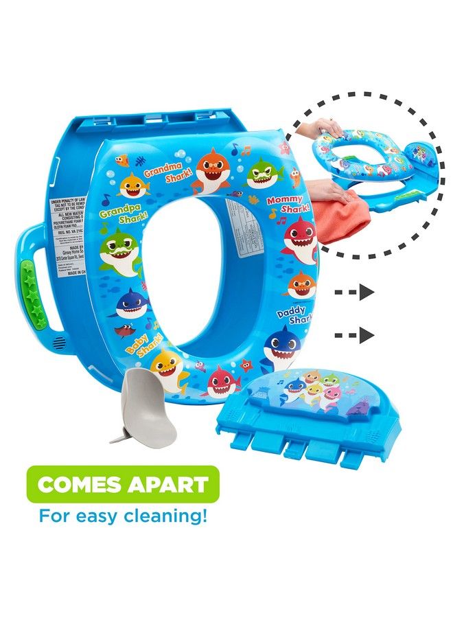 Pinkfong Baby Shark Deluxe Potty Seat With Sound & Builtinspeakers