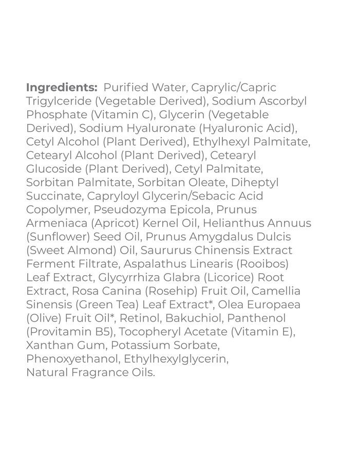 Vitamin C Intense Night Cream Brightening And Hydrating Facial Skin Renewing Cream Antiaging Overnight Facial Moisturizer 2 Oz