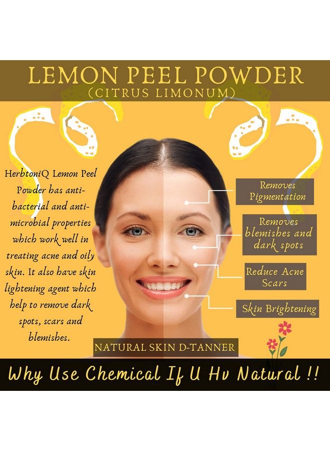 100% Natural Potato Powder Lemon Peel Powder And Beetroot Powder For Face Pack & Hair Pack (500G)