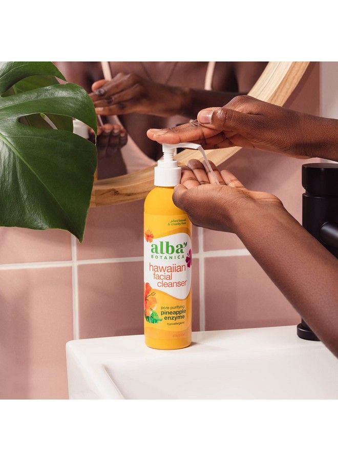 Hawaiian Facial Cleanser Pore Purifying Pineapple Enzyme 8 Oz