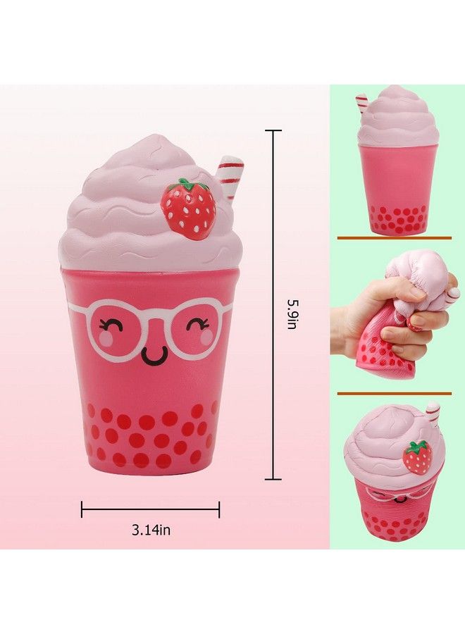 Squishies Straw Cup Jumbo Slow Rising Kawaii Scented Squishies Toys Stress Relief Kids Toys