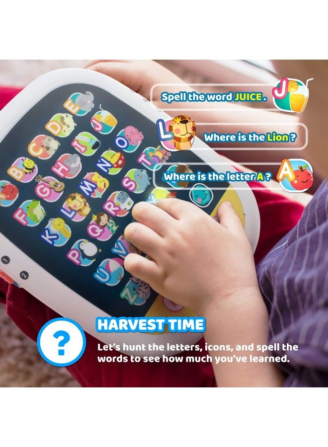 Touch & Learn Tablet Educational Tablet Toy To Learn Alphabet Shapes Words Music And Quiz Games ; Toddlers Ages 25 ; Kids 2 3 4 5 Years Old Boy Girl Birthday Gift Present