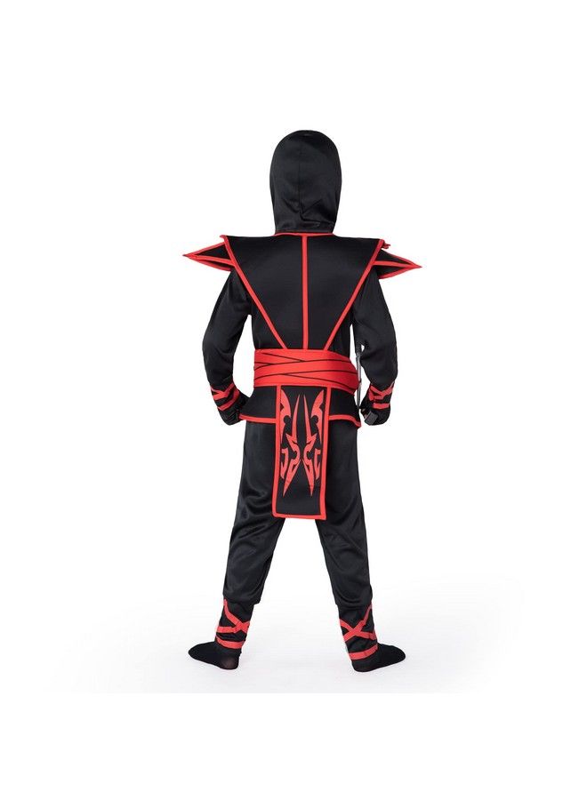 Child Boy Red Ninja Samurai Costume (Small (57Yr))