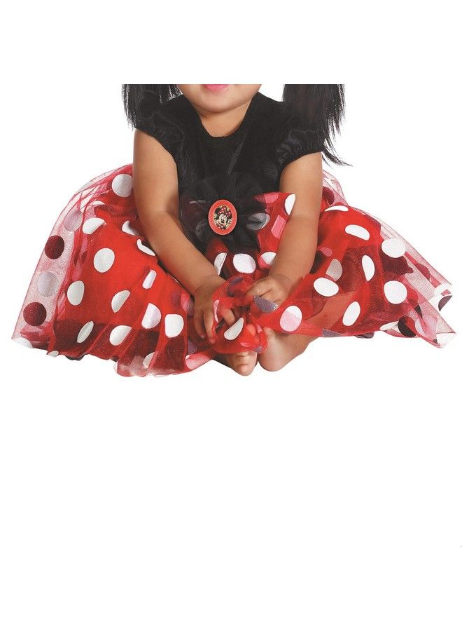 My First Disney Red Minnie Costume Black/Red/White 1218 Months