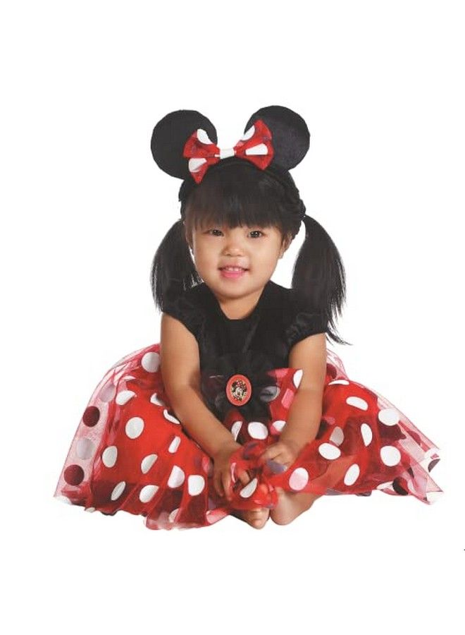 My First Disney Red Minnie Costume Black/Red/White 1218 Months