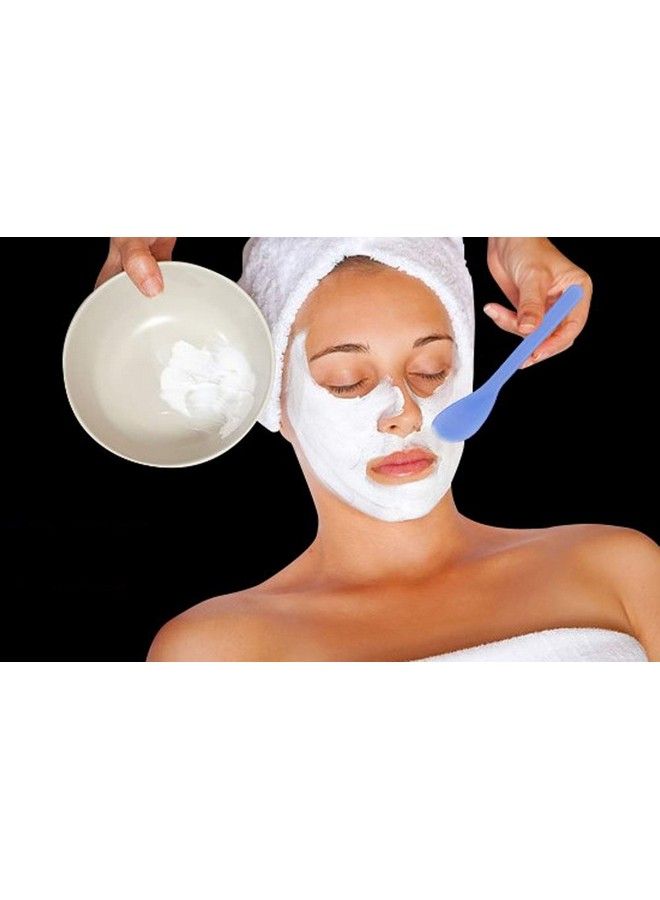 50 Pcs 5 Inch Plastic Cosmetic Spatula Transparent Professional Makeup Tools Facial Cream Mask Spatula Spoon For Makeup Diy Mixing And Sampling