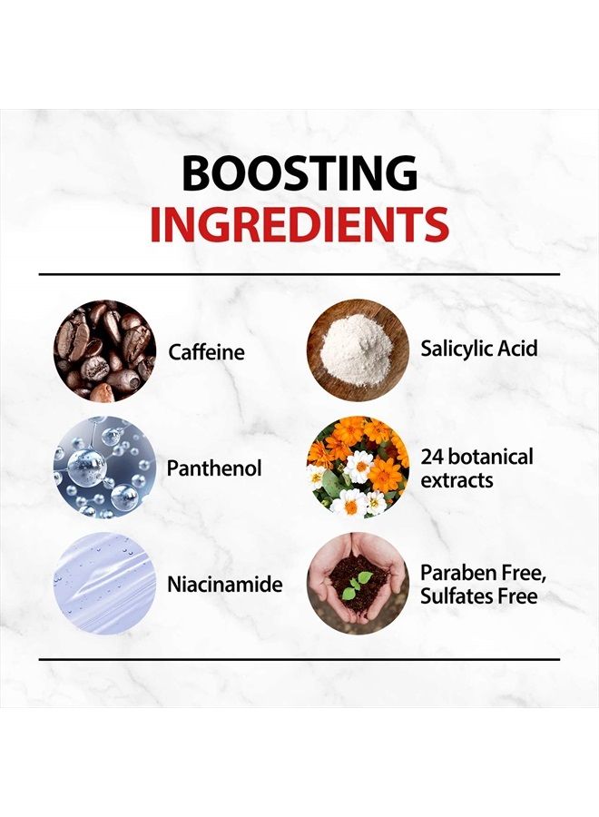 KUNDAL Baby Powder Anti-Hair Loss & Caffein Scalp Care Deep Cleansing For Hair Loss Shampoo 10.14 Fl Oz