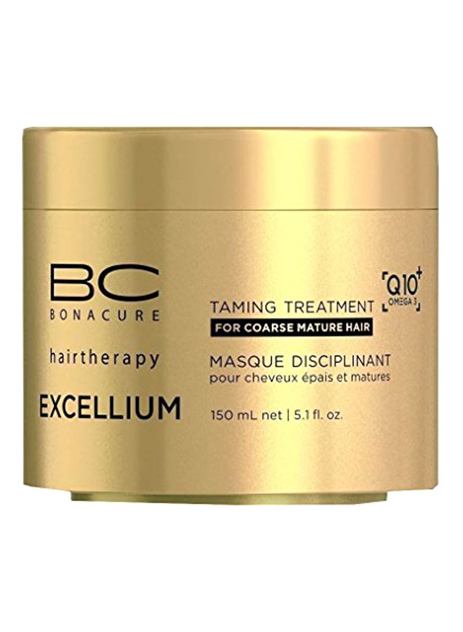 BC Bonacure EXCELLIUM Taming Treatment with Q10+ Omega-3, 5.07-Ounce Multicolour 0.19522kg