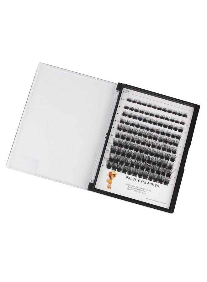 120Pcs D Curl 810121416Mm Mixed Wide Cluster Professional Makeup Individual Cluster Eye Lashes Grafting Fake False Eyelashes Home Eyelash Extension (810121416Mm Mixed)