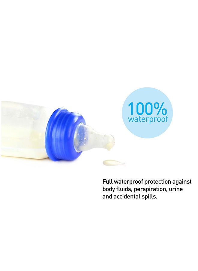 Brushed Cotton Fitted Waterproof Mattress Cot Bed 70x140x15 Cm