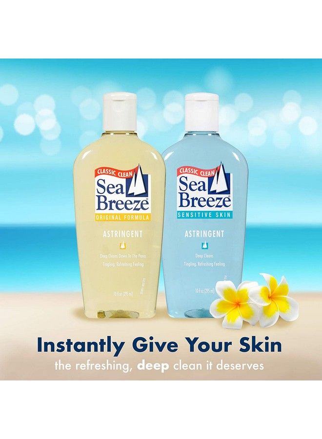 Sea Breeze Sea Breeze Freshclean Astringent Sensitive Skin 10 Oz (Pack Of 2)