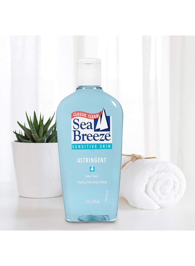 Sea Breeze Sea Breeze Freshclean Astringent Sensitive Skin 10 Oz (Pack Of 2)