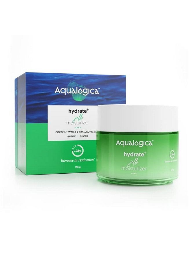 Hydrate Gel Moisturizer with Coconut Water & Hyaluronic Acid for Deep Hydration Oil Free Formula 100G