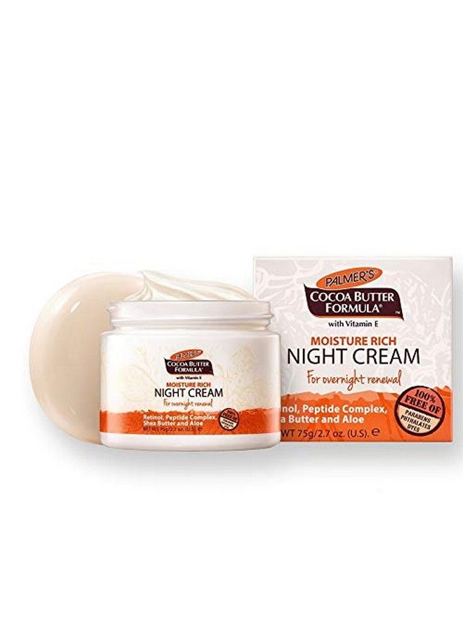 Cocoa Butter Formula Moisture Rich Night Cream 2.70 Oz