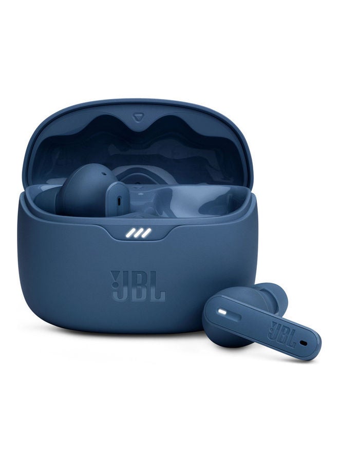 Tune Beam True Wireless Noise Cancelling Earbuds Pure Bass Sound Bluetooth 5.3 Smart Ambient 4 Mics Technology VoiceAware 48H Battery Water And Dust Resistant Blue