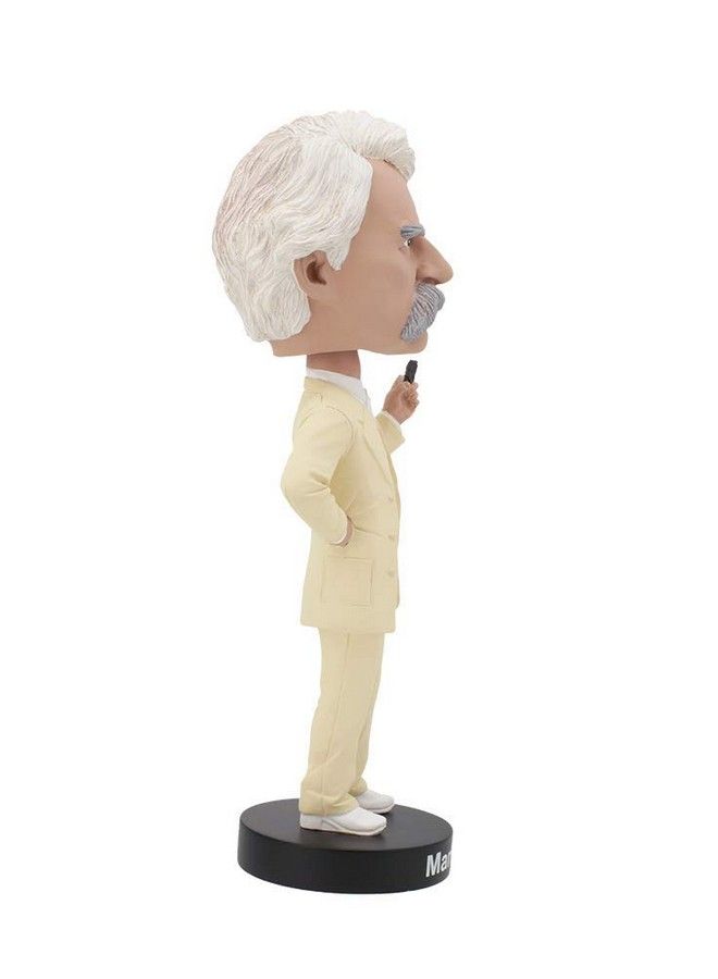 Mark Twain Bobblehead Premium Polyresin Lifelike Figure Unique Serial Number Exquisite Detail