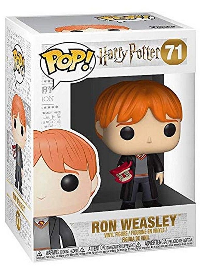 Ron Weasley With Howler Funko Pop! Vinyl Figure (Bundled With Compatible Pop Box Protector Case) Multicolor 3.75 Inches