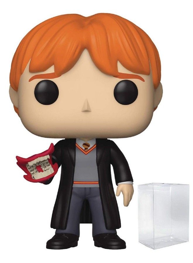 Ron Weasley With Howler Funko Pop! Vinyl Figure (Bundled With Compatible Pop Box Protector Case) Multicolor 3.75 Inches