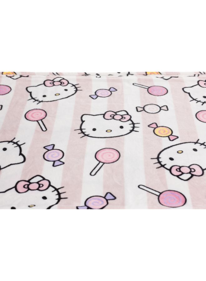 Rolled Plaid - Hello Kitty Print - Kids