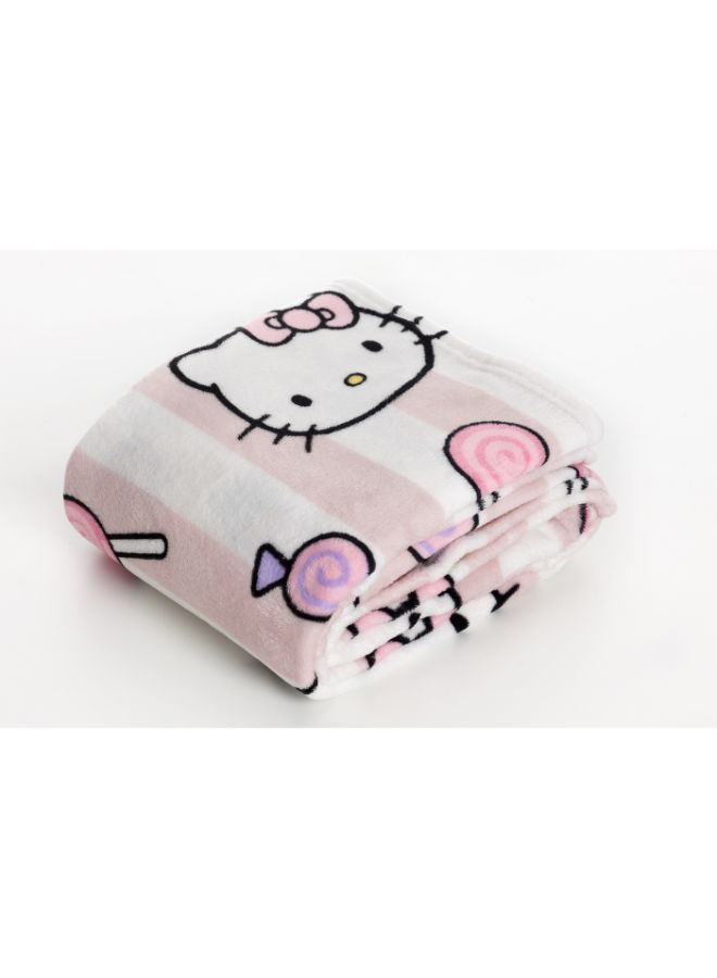 Rolled Plaid - Hello Kitty Print - Kids