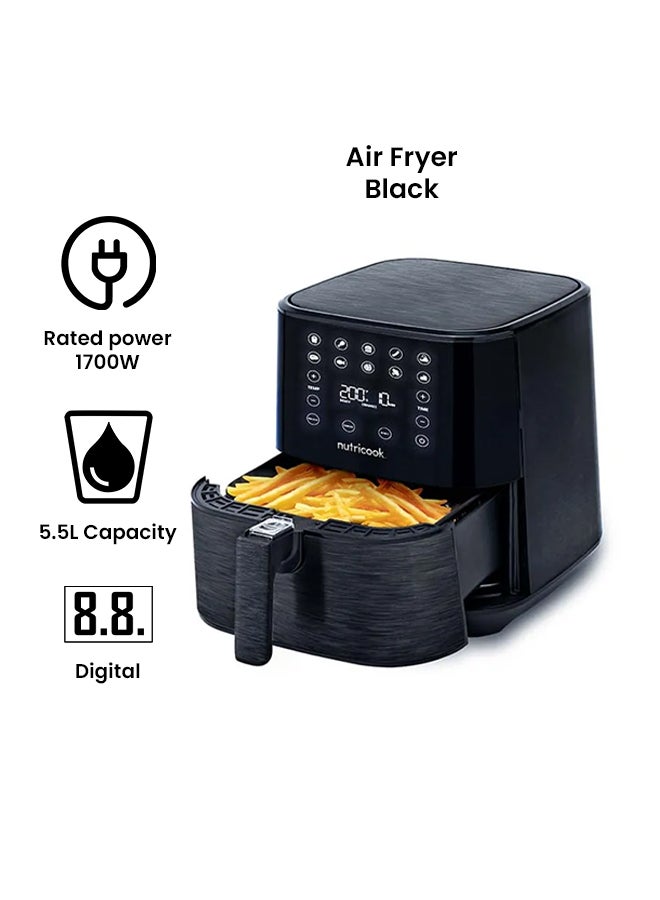 Rapid Air Fryer 5.5 L 1700 W NC-AF205K Black