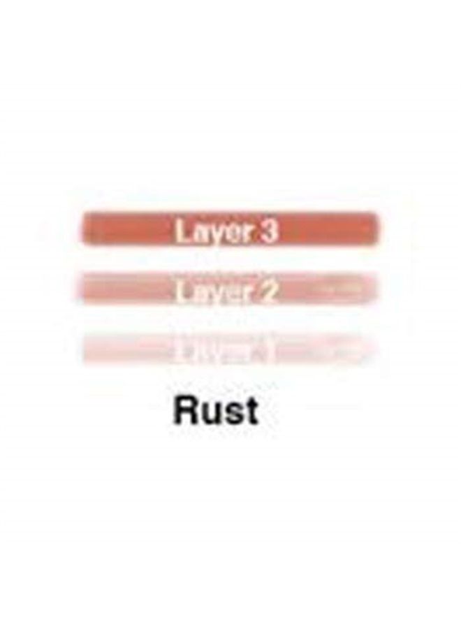 Liquid Lip Color Lipstick - Rust (Orange) | Natural & Organic Makeup for Women International | 100% Organic, Kosher, & Vegan