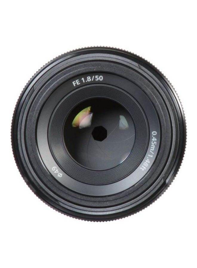 FE 50mm f/1.8 Lens Black