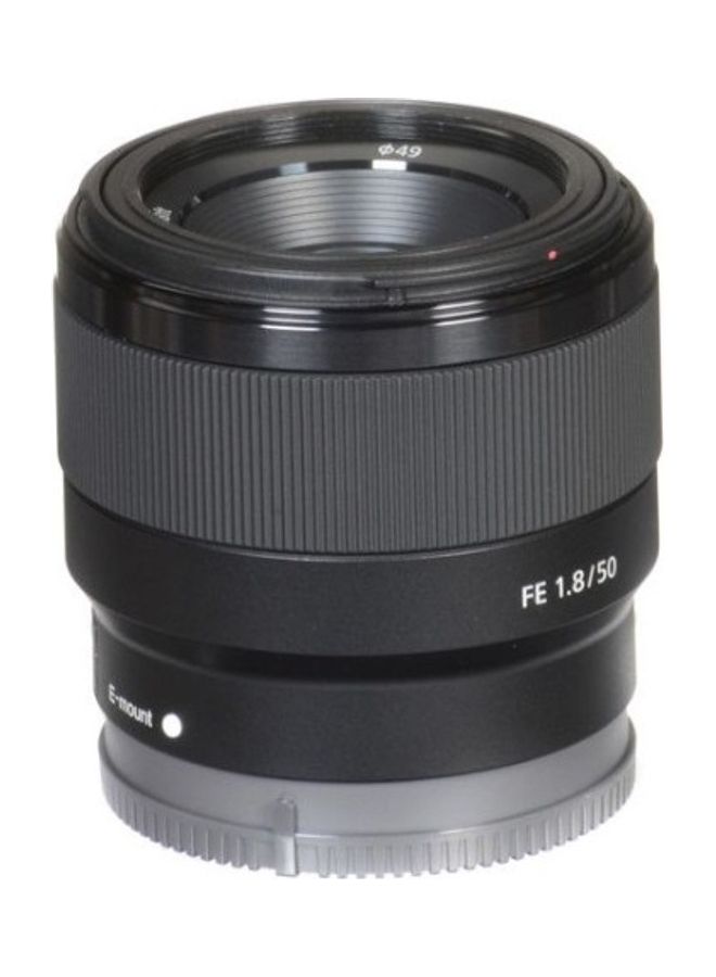 FE 50mm f/1.8 Lens Black