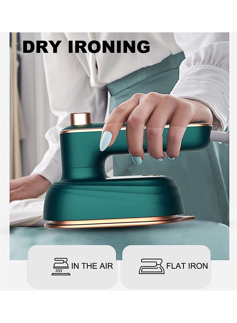 Handheld Garment Ironing Machine, Portable Foldable Handheld Garment Ironing Machine, 180° Rotatable Rotating Fabric Remove Clothes Wrinkles Garment Ironing Machine