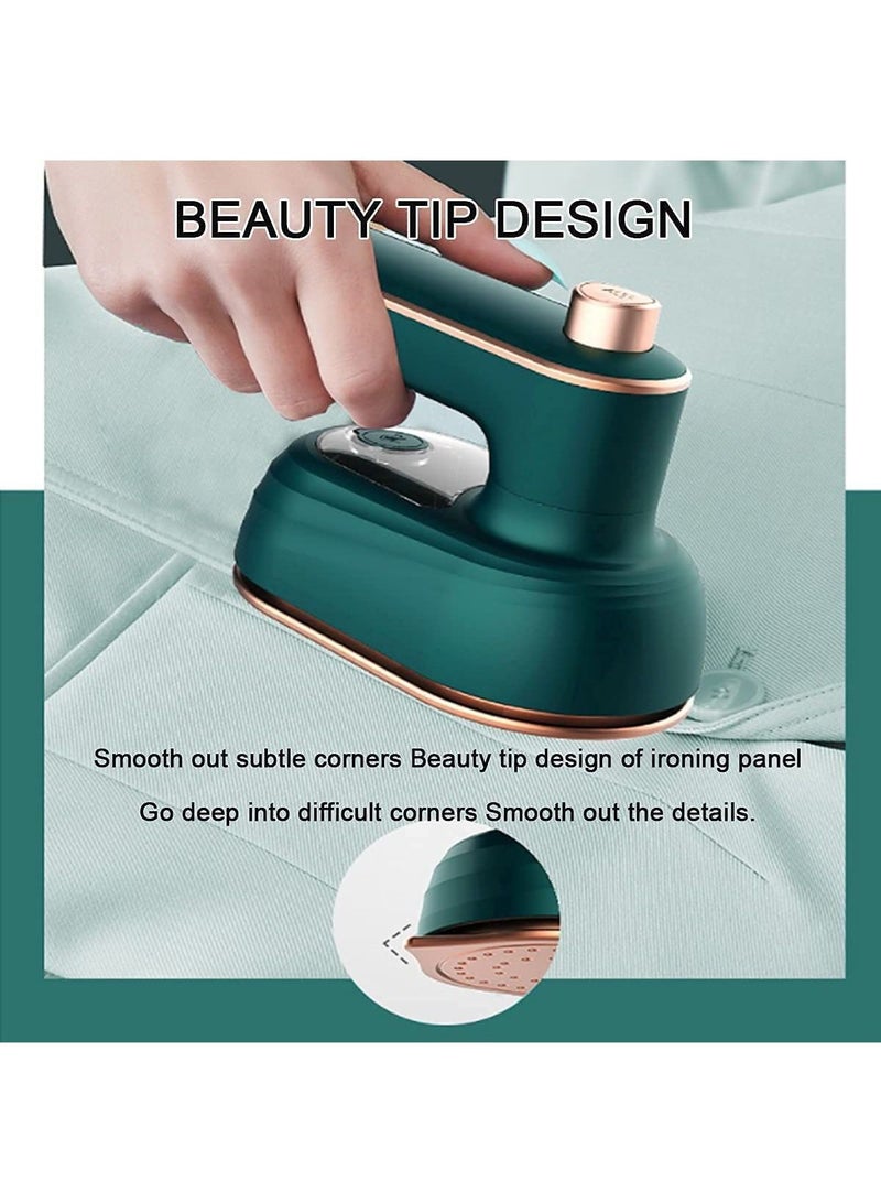 Handheld Garment Ironing Machine, Portable Foldable Handheld Garment Ironing Machine, 180° Rotatable Rotating Fabric Remove Clothes Wrinkles Garment Ironing Machine