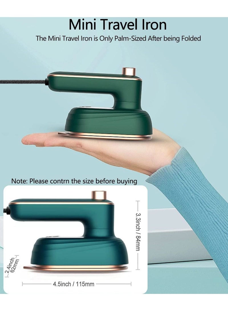 Handheld Garment Ironing Machine, Portable Foldable Handheld Garment Ironing Machine, 180° Rotatable Rotating Fabric Remove Clothes Wrinkles Garment Ironing Machine