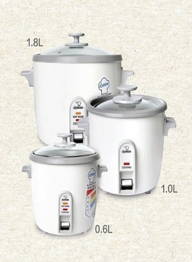 Electronic Rice cooker/ warmer 1.8 ltr, White