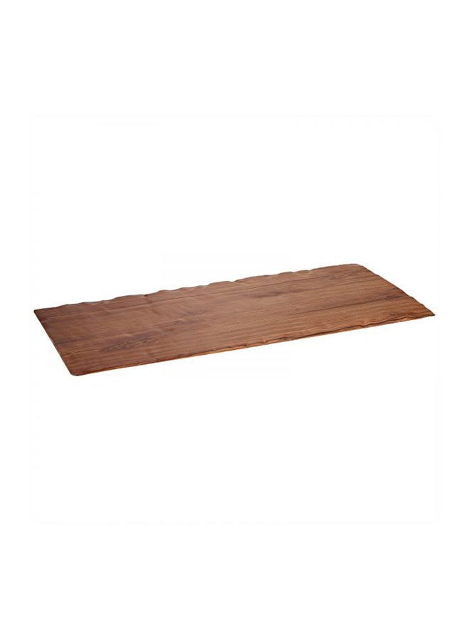 Servewell Horeca Wooden Slate Platter Brown 50.8 x 25.4centimeter