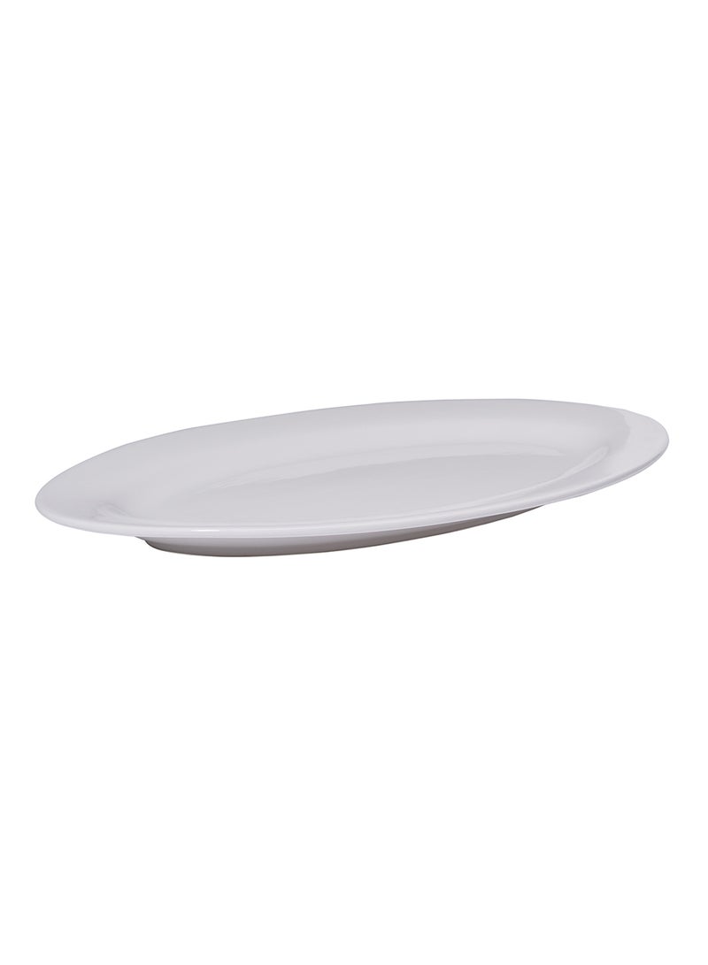 Oval Platter White 46cm