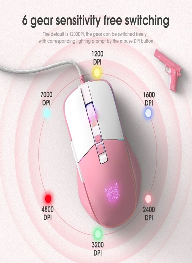 Wired LED Gaming Mouse