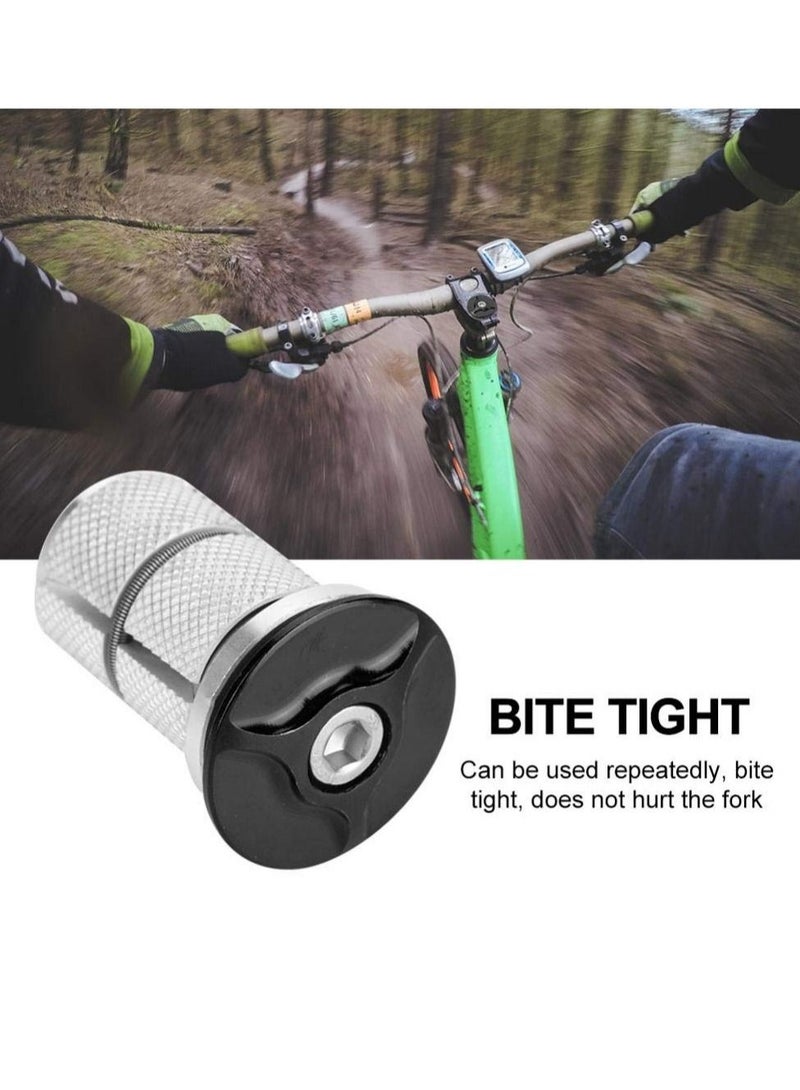 Bike Headset Top Cover Expander Plug Aluminum Alloy Stem Headset Replacement for MTB BMX Mountain Road Bike Cycle