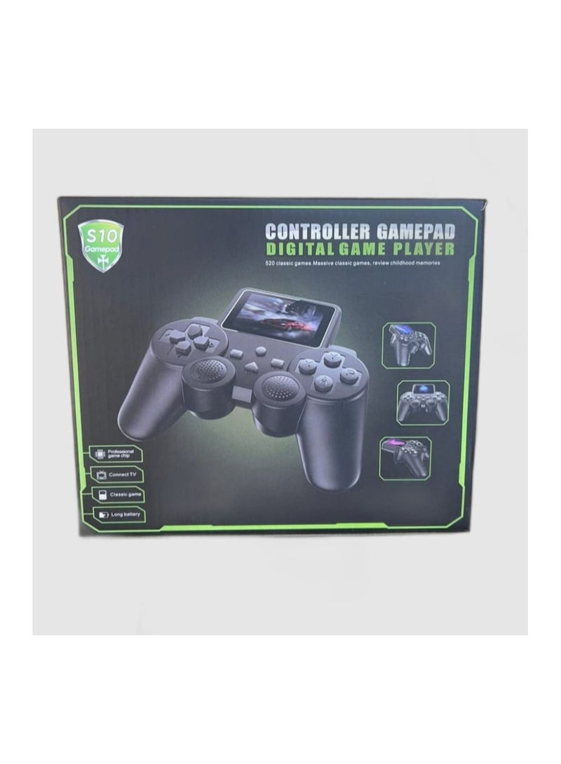 Controller Gamepad Digital Player Console Stick Plug and Play Video Game Stick with 10000+ Games 9 Classic Emulators 4K High Definition HDMI Output for TV with Dual