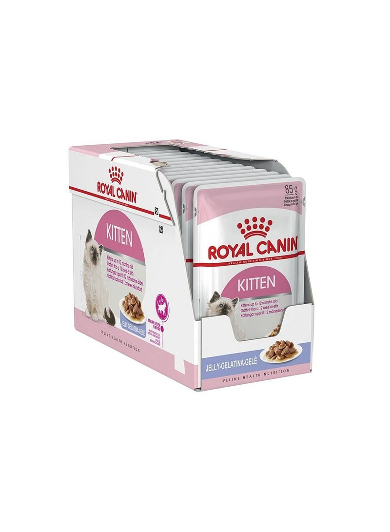 ROYAL CANIN KITTEN JELLY 1 BOX-12 PS ( 85 G )