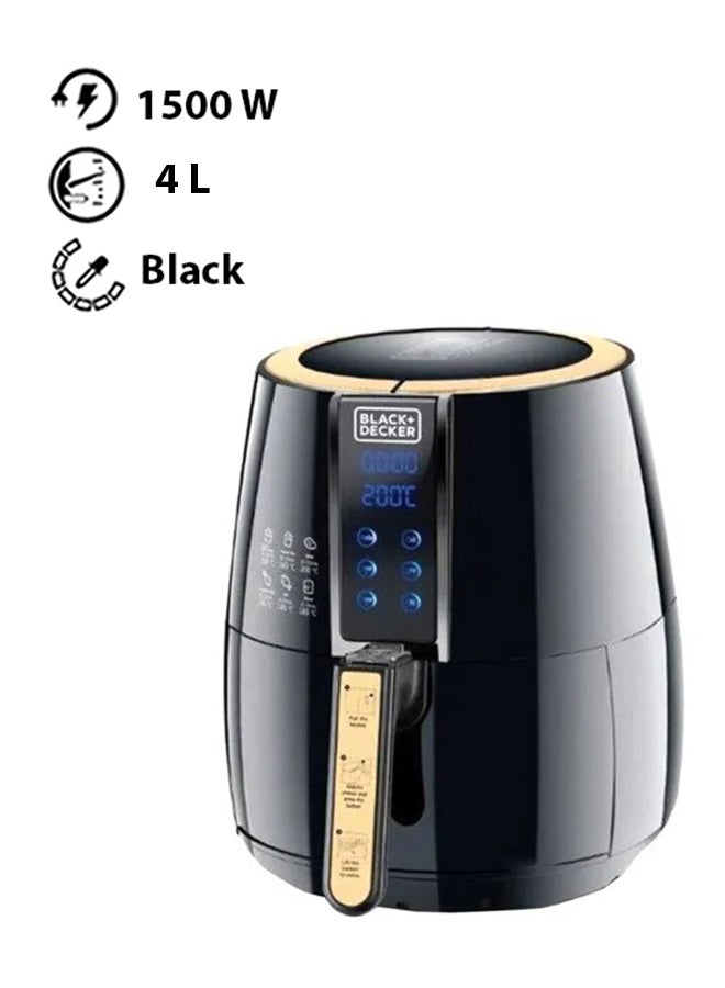 Aerofry Digital Air Fryer 4 L 1500 W AF400 Black/Gold