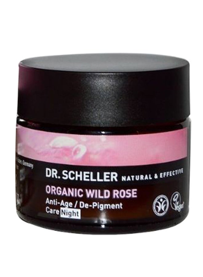 Organic Wild Rose Anti-Age And De-Pigment Night Cream