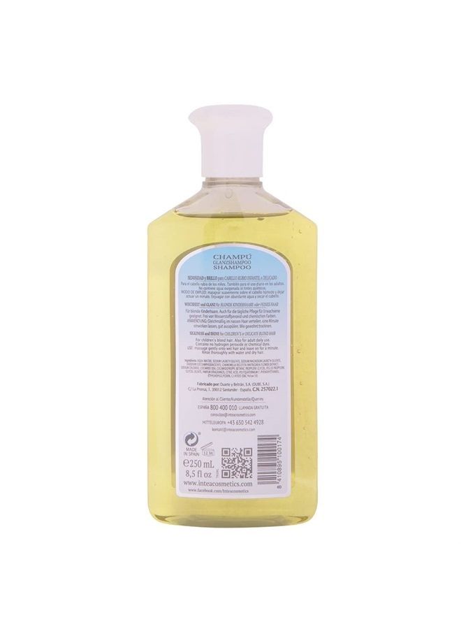 Camomila Kids Shampoo for Blonde Highlights – 8.5Oz Chamomile Shampoo Hair Lightener for Kids – Natural Extract Toddler Shampoo with No Silicones, Parabens