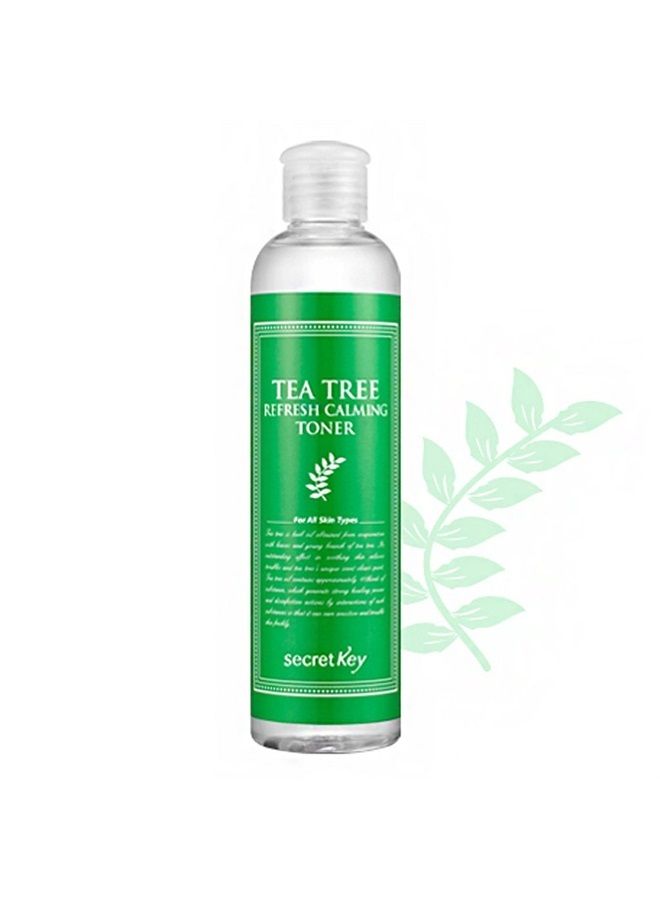 [SECRET KEY] Tea Tree Refresh Calming Toner 248ml - Reducing Sebum Production, Containing 15 Kinds of Botanical Extract