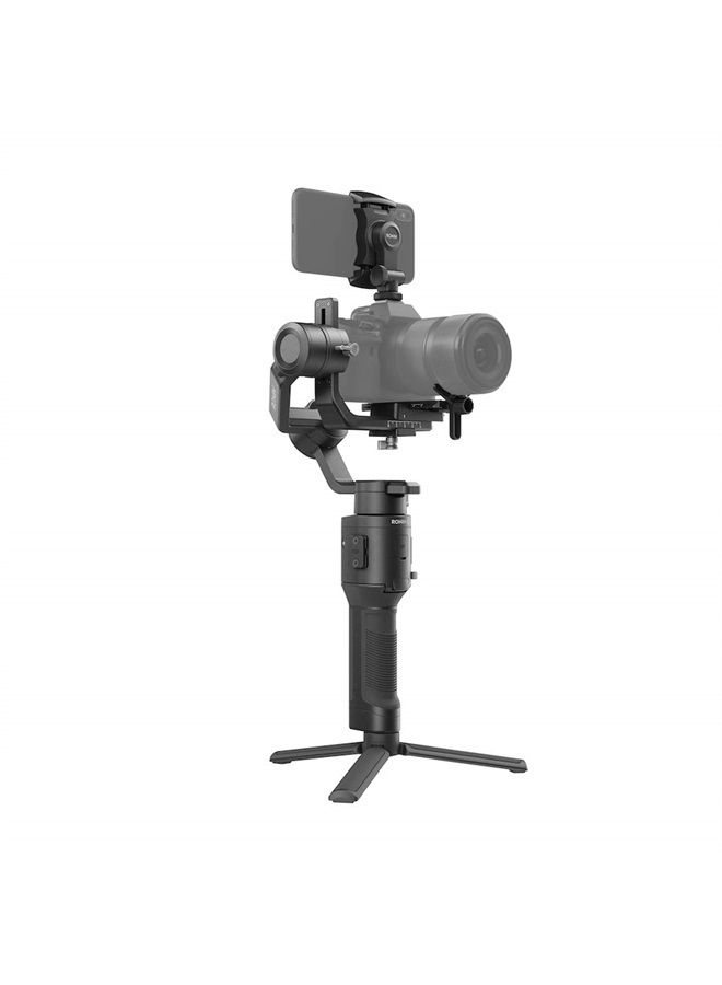 Ronin-SC - Camera Stabilizer, 3-Axis Handheld Gimbal for DSLR and Mirrorless Cameras, Up to 4.4lbs Payload, Sony, Panasonic Lumix, Nikon, Canon, Lightweight Design, Cinematic Filming, Black