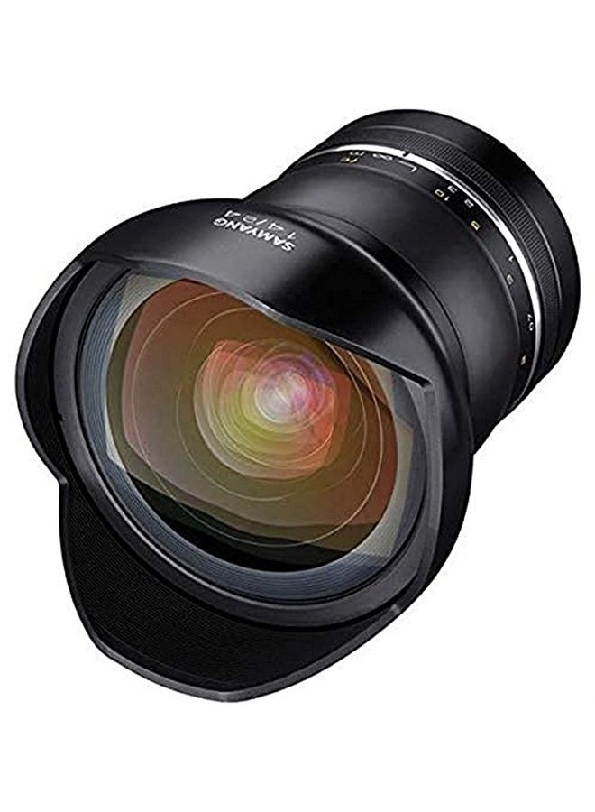 SYXP14-C XP 14mm f/2.4 High Speed Wide Angle Lens for Canon EF with Built-in AE Chip, Black