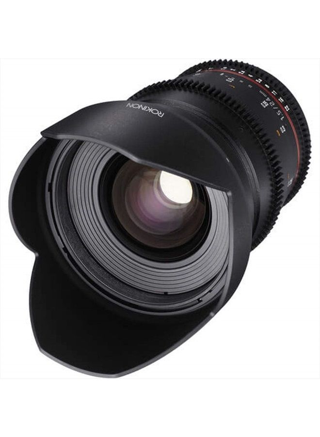 Cine DS DS24M-C 24mm T1.5 ED AS IF UMC Full Frame Cine Wide Angle Lens for Canon EF