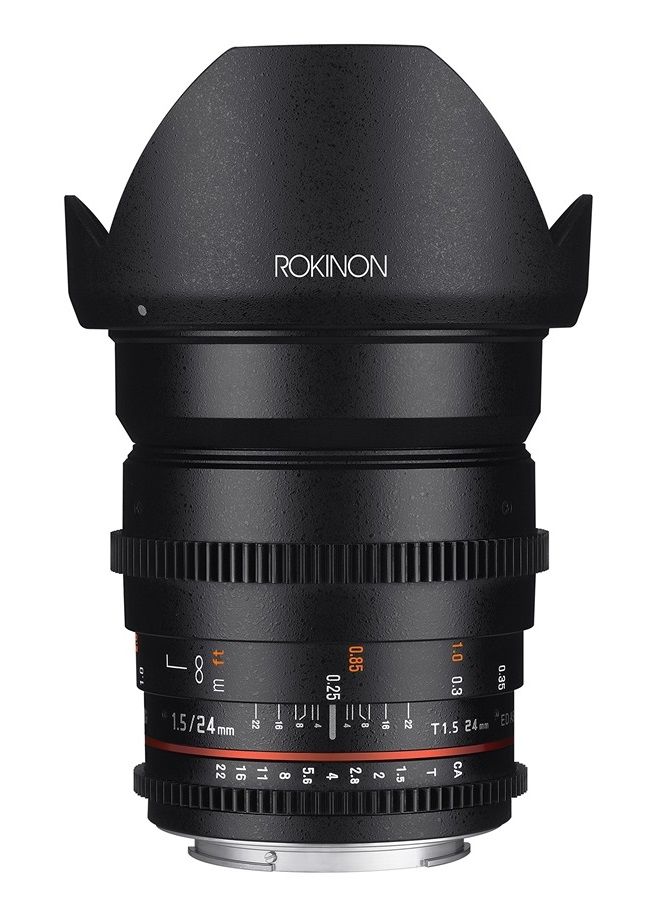 Cine DS DS24M-C 24mm T1.5 ED AS IF UMC Full Frame Cine Wide Angle Lens for Canon EF