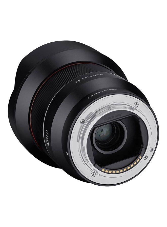 14mm F2.8 Full Frame Auto Focus Lens for Sony E-Mount, Black (IO14AF-E)
