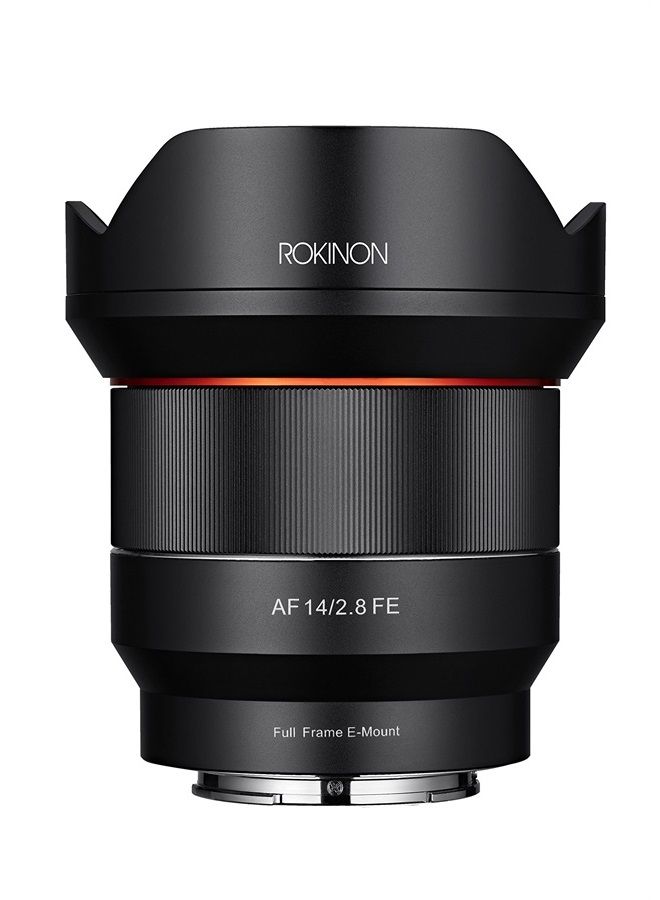 14mm F2.8 Full Frame Auto Focus Lens for Sony E-Mount, Black (IO14AF-E)