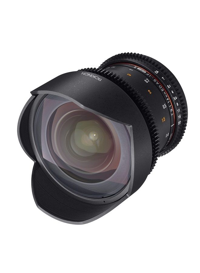 Cine DS DS14M-C 14mm T3.1 ED AS IF UMC Full Frame Cine Wide Angle Lens for Canon EF